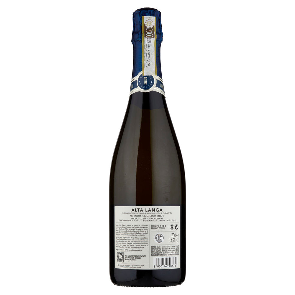SPUMANTE ALTA LANGA LA CUVEE DOCG FONTANAFREDDA ML. 750 - 10