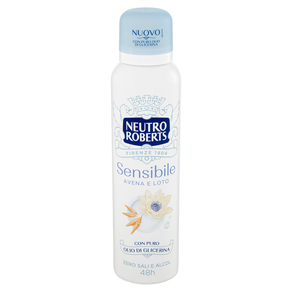 DEODORANTE SPRAY NEUTRO ROBERTS AVENA E LOTO ML 150 - 7