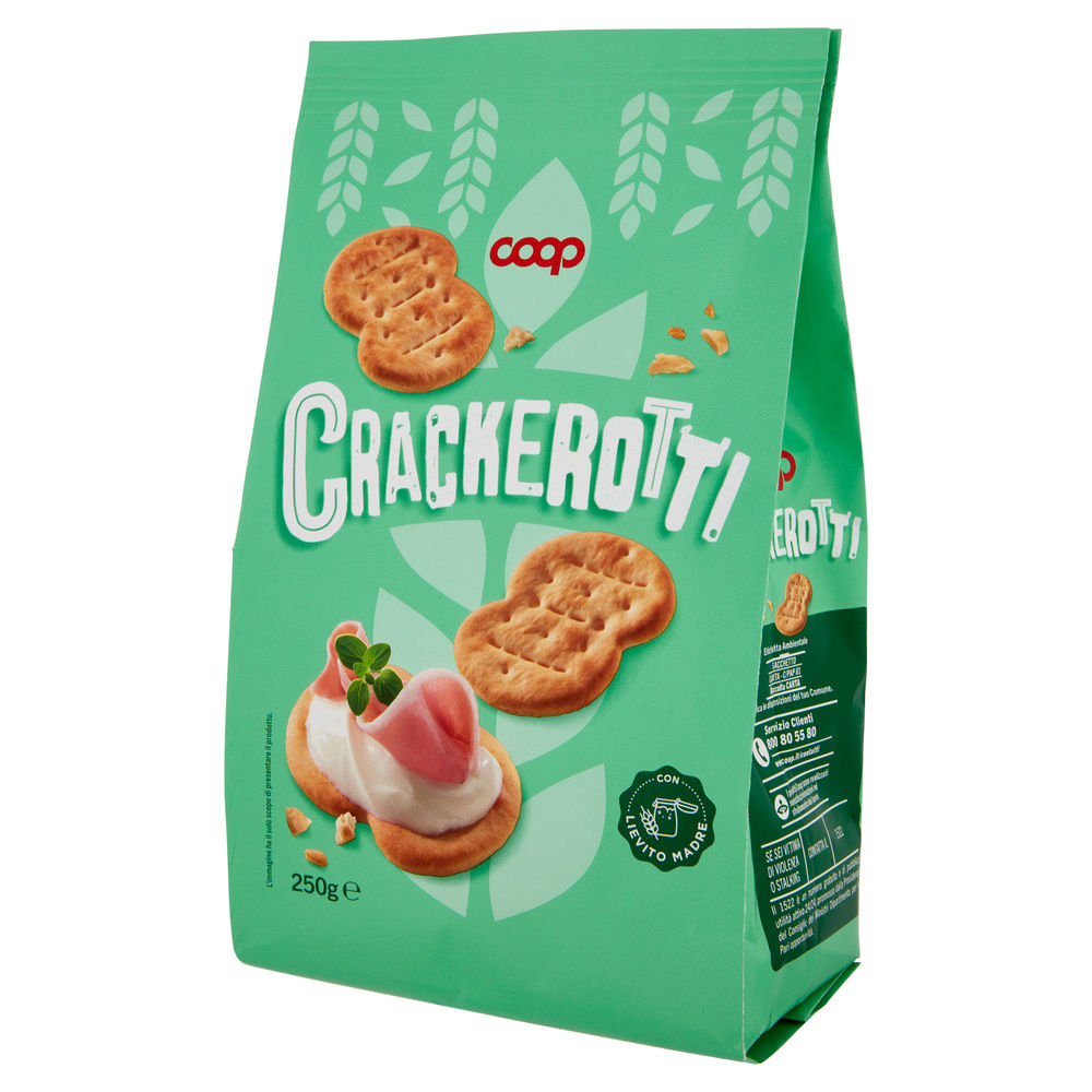 PANETTI CROCCANTI CRACKEROTTI COOP G250 - 8