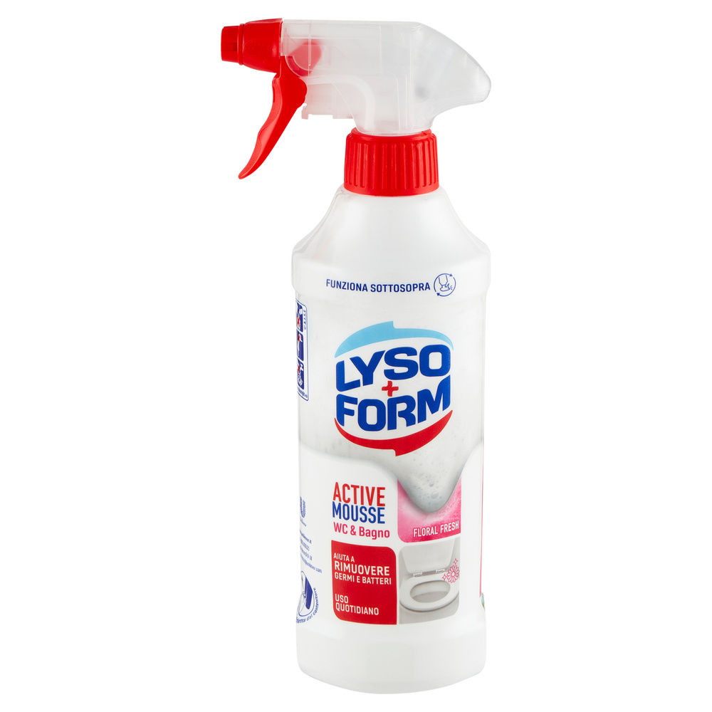DETERGENTE WC MOUSSE SPRAY LYSOFORM FLORAL ML 435 - 2