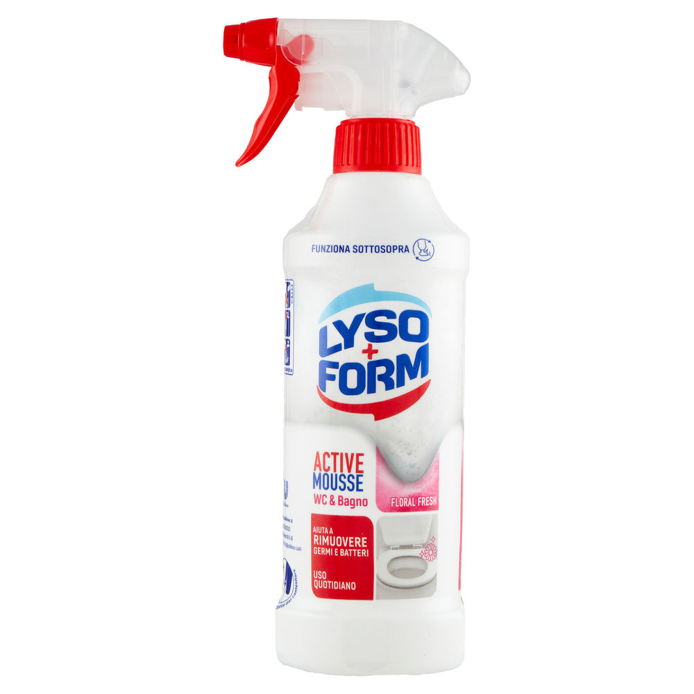 DETERGENTE WC MOUSSE SPRAY LYSOFORM FLORAL ML 435 - 7