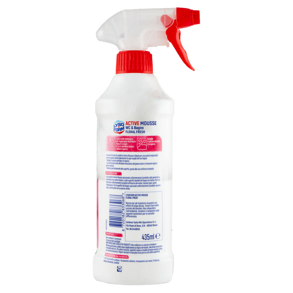 DETERGENTE WC MOUSSE SPRAY LYSOFORM FLORAL ML 435 - 1