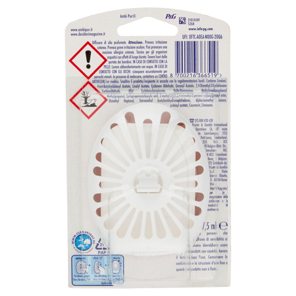 DEODORANTE AMBIPUR BAGNO GELSOMINO SCARLATTO PZ 1 - 1