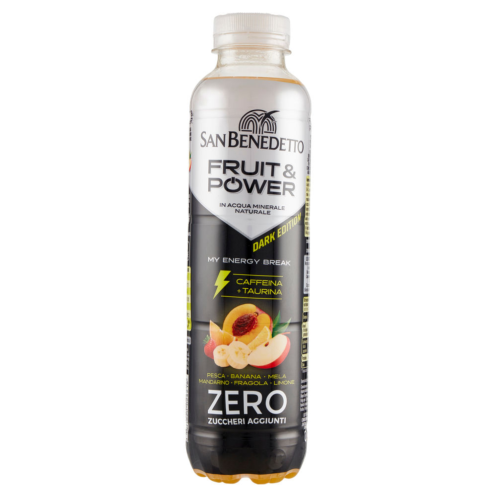 FRUIT&POWER DARK EDITION SENZA ZUCCHERI AGGIUNTI SAN BENEDETTO PET ML 400 - 1