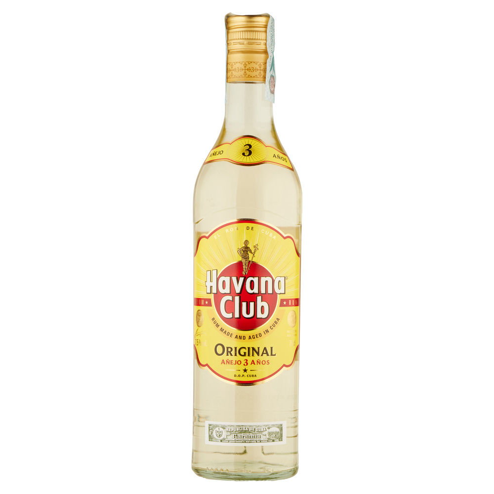 RHUM HAVANA CLUB 3 ANOS GRADI 37,5 BOTTIGLIA ML 700 - 2