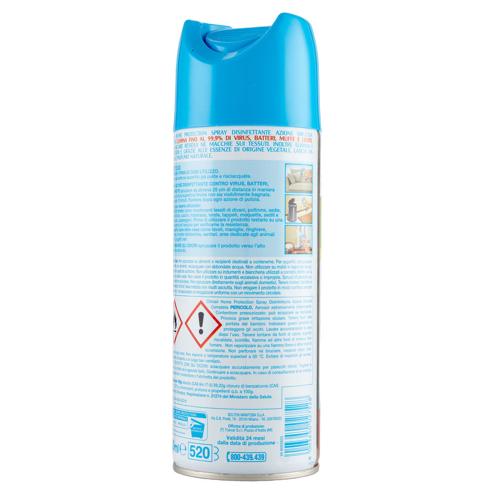 DETERGENTE SPRAY CITROSIL VIRUCIDA MENTA PMC ML 300 - 1