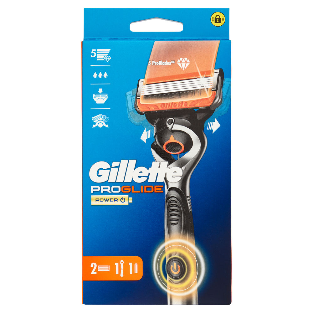 RASOIO GILLETTE PROGLIDE FLEXBALL POWER 2UP PZ.1 - 0