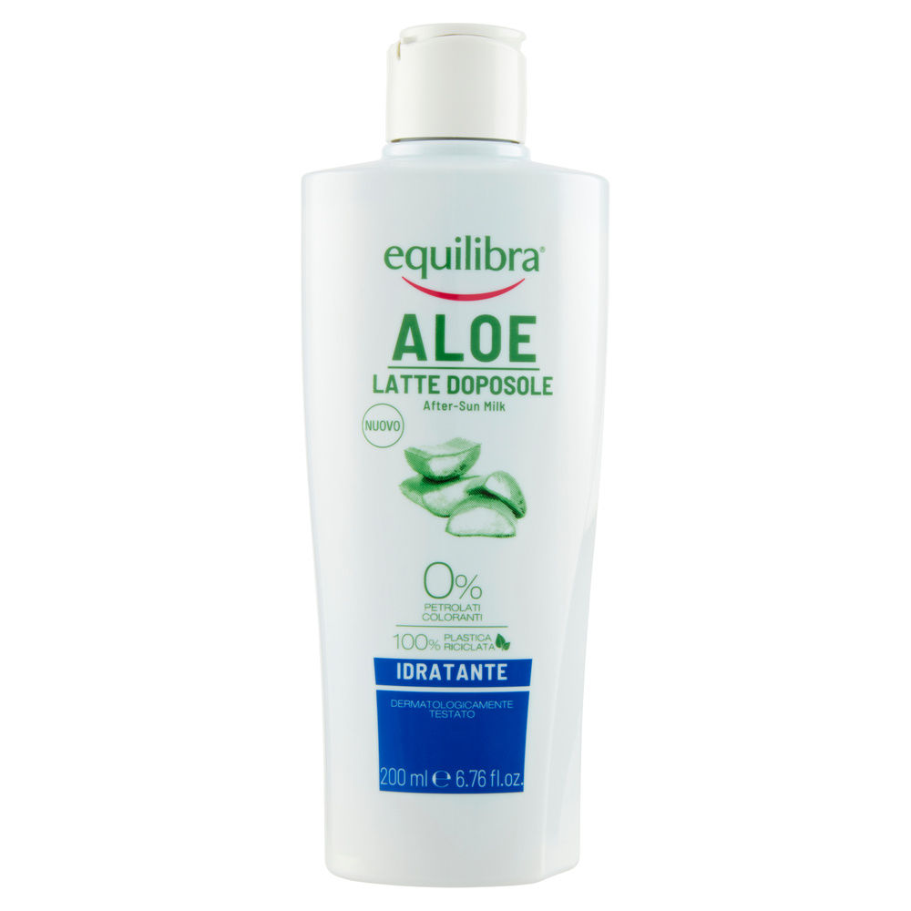 LATTE DOPOSOLE IDRATANTE EQUILIBRA ALOE ML 200 - 0