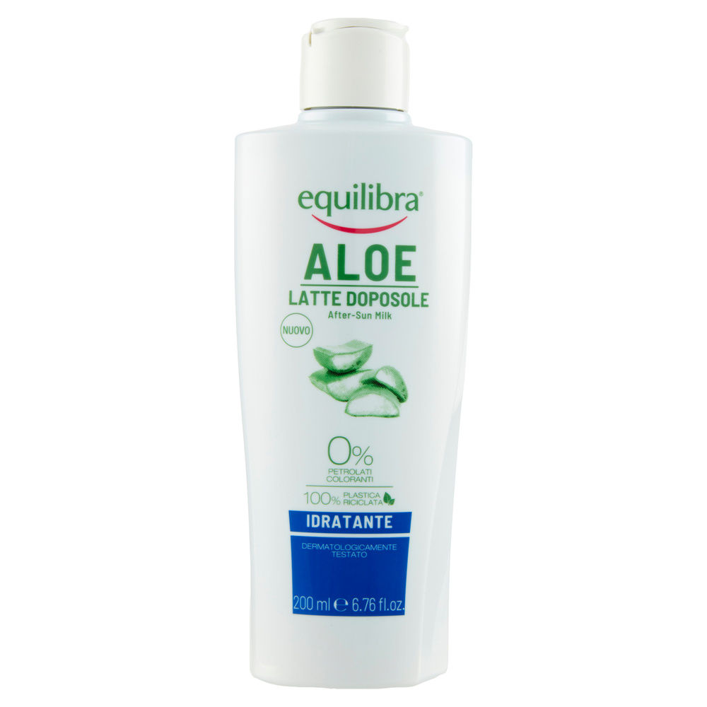 LATTE DOPOSOLE IDRATANTE EQUILIBRA ALOE ML 200 - 6