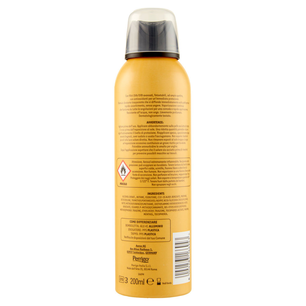 SOLARE SPRAY ANGSTROM TRASPARENTE SPF 30 ML 200 - 1