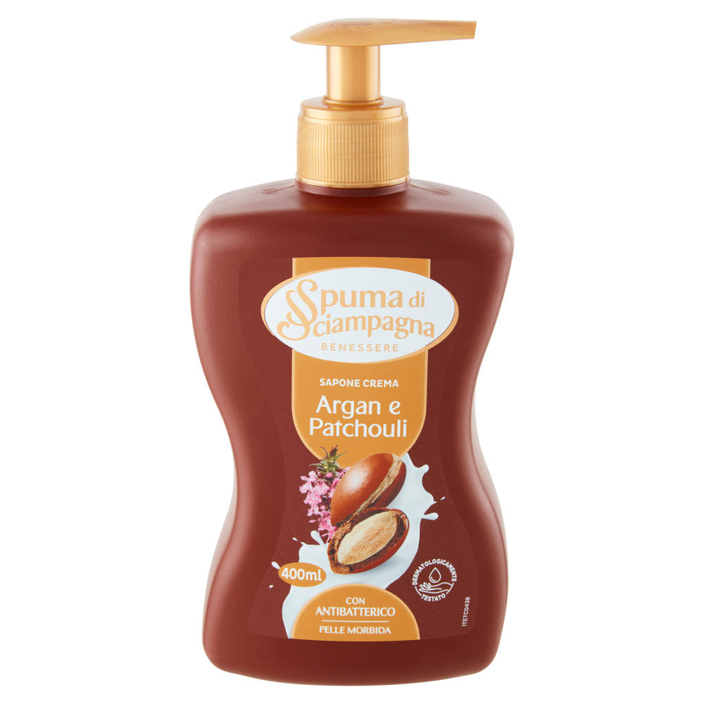 SAPONECREMA SPUMA DI SCIAMPAGNA ARGAN PATCHOULI ML.400 - 7