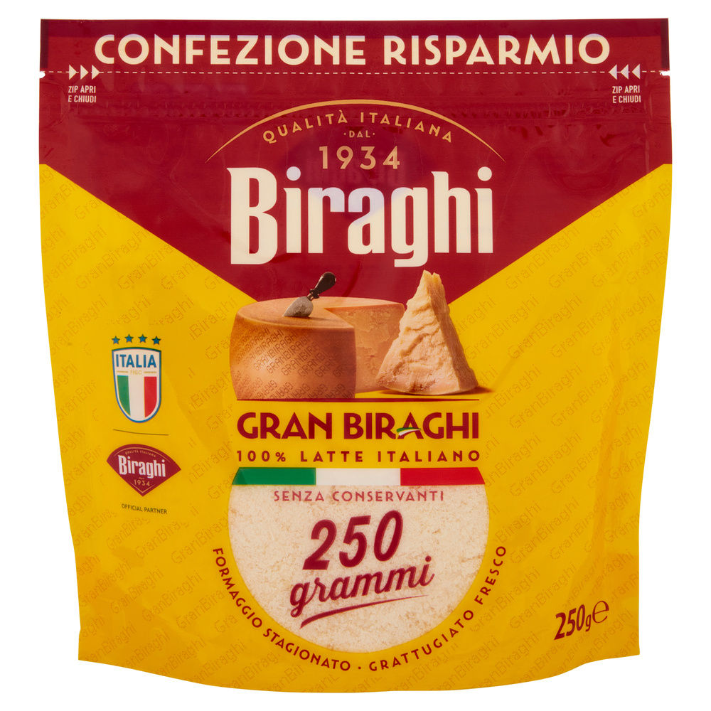 GRATTUGIATO FRESCO GRAN BIRAGHI BUSTA 250 G - 2