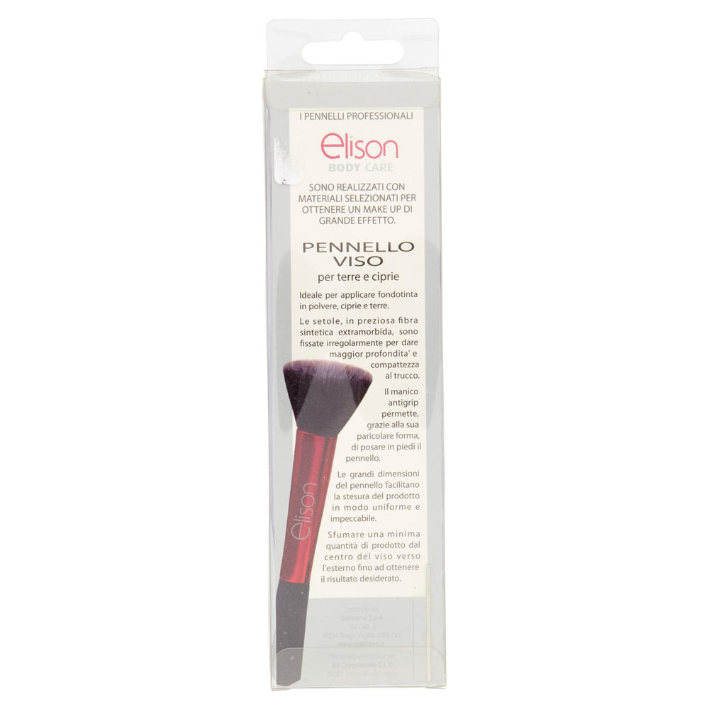 PENNELLO TRUCCO VISO GRANDE ELISON 1 PZ - 1
