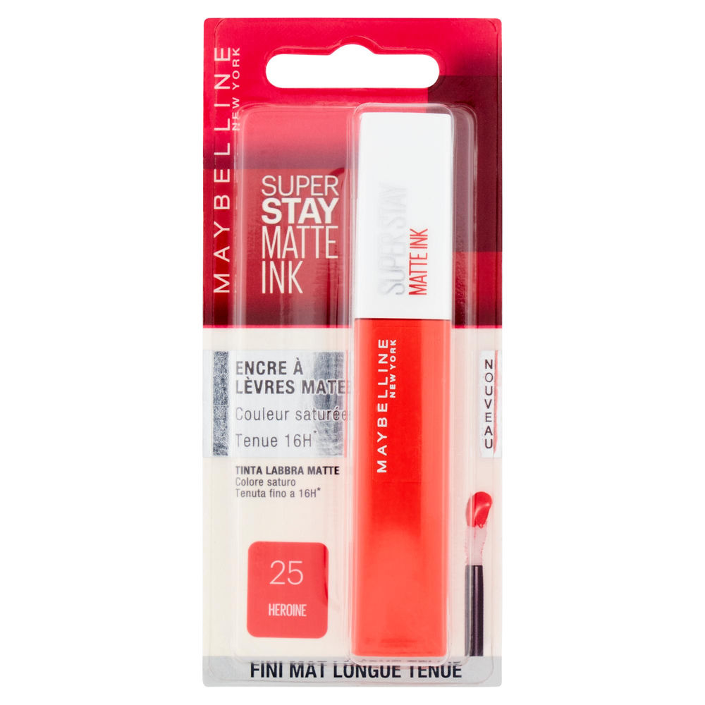 ROSSETTO MAYBELLINE SSTAY MATTE INK BL 25 HEROI PZ. 1 - 0