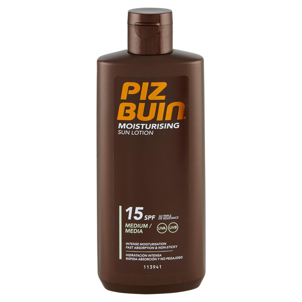 CREMA FLUIDA CORPO MOISTURISING SPF 15 PIZ BUIN ML. 200 - 6