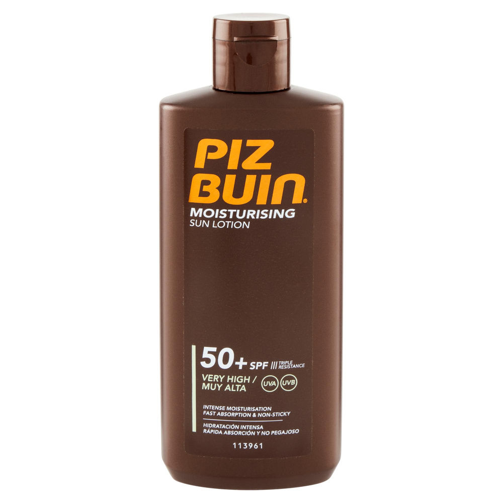 CREMA SOLARE FLUIDA PIZ BUIN MOISTURISING SPF 50+ ML.200 - 6