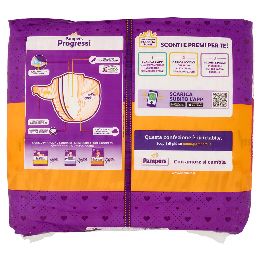 PANNOLINI PAMPERS PROGRESSI XL PZ.34 - 1