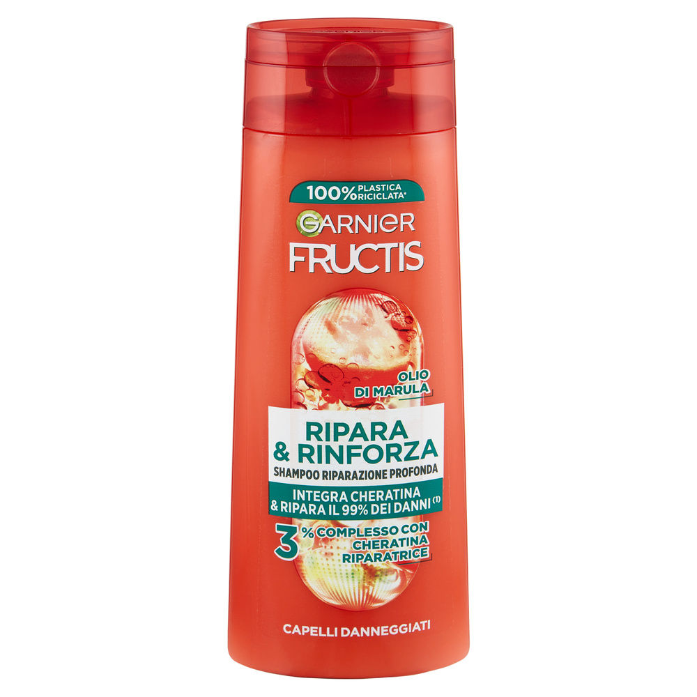 SHAMPOO FRUCTIS GARNIER RIPARA&RINFORZA RIPAR.PROF.CHERATINA OLIO MARULA ML 250 - 2