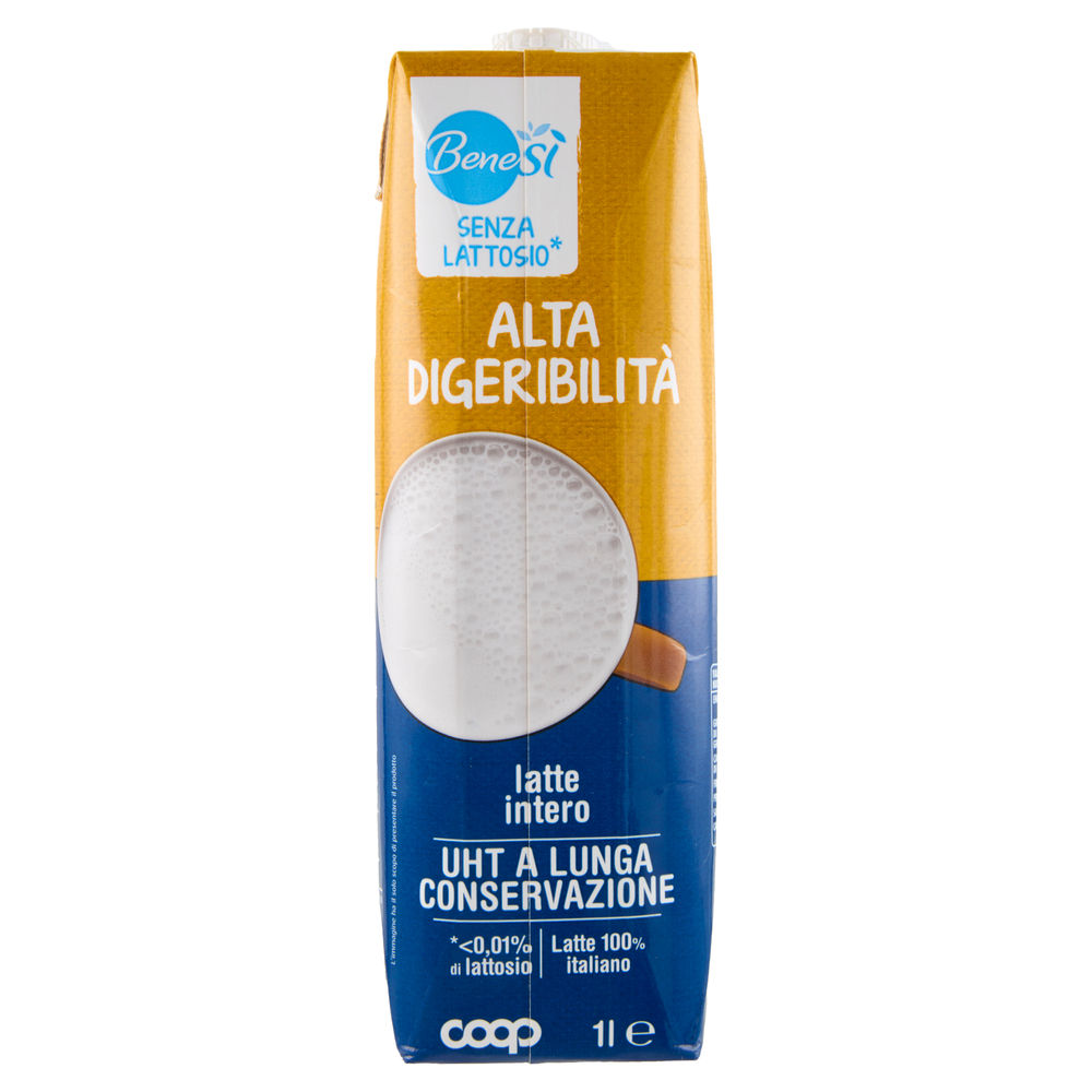 LATTE UHT INTERO ALTA DIGERIBILITA' BENESÌ COOP L 1 - 1