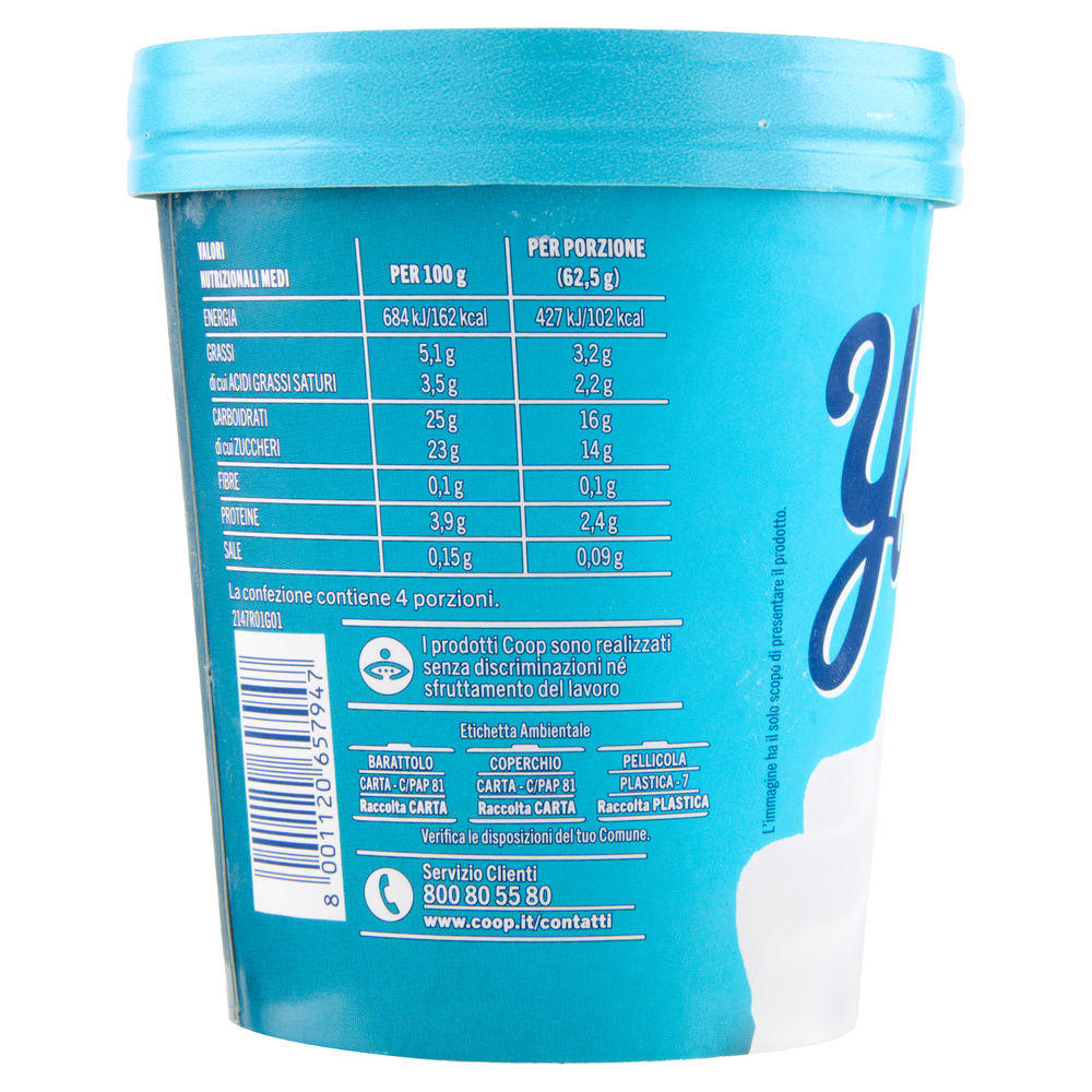 GELATO YOGURT BIANCO COOP G 250 - 6