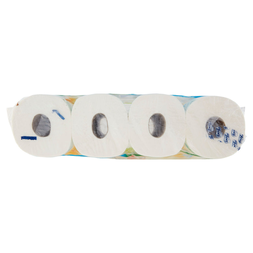 CARTA IGIENICA FOXY MEGA 2V ROTOLONE DECORATO CELLO PZ.8 - 2