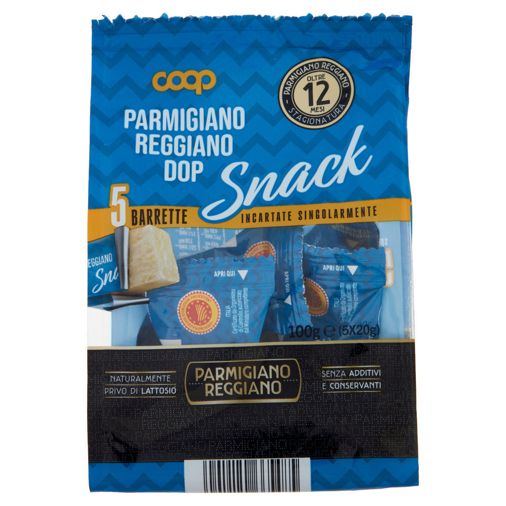 STICK DI PARMIGIANO REGGIANO DOP 20GX5 (STAGIONATURA 12 MESI CA)  COOP - 3