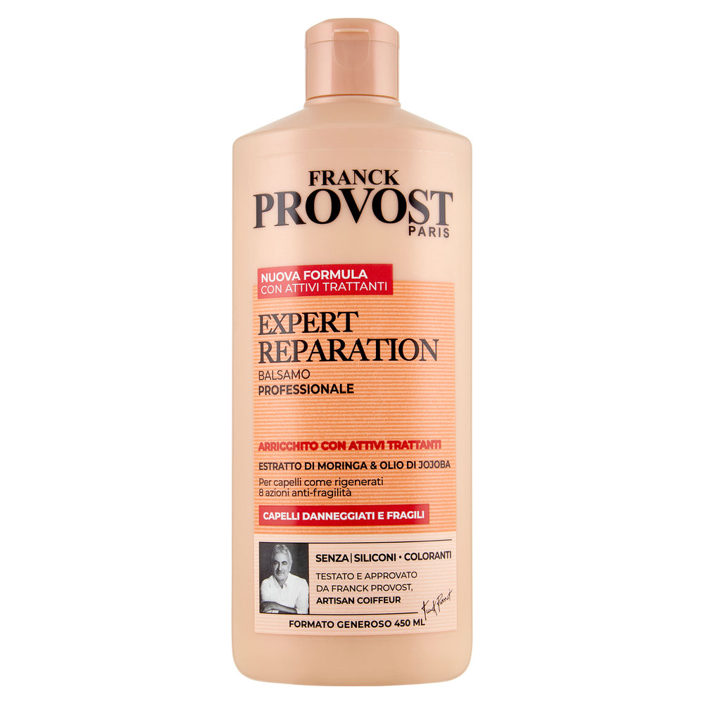 Balsamo per capelli trattati franck provost reparation ml 450