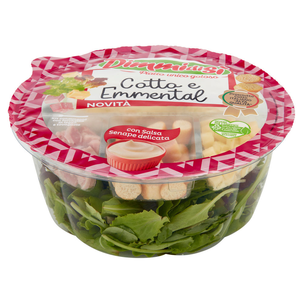 PIATTO UNICO PROSCIUTTO EMMENTAL DIMMIDISI' CIOTOLA G140 - 5
