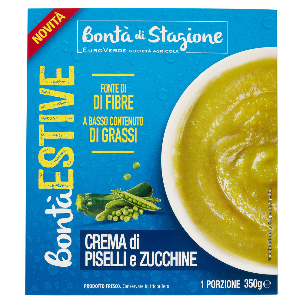 CREMA DI PISELLI E ZUCCHINE BONTA' DI STAGIONE CIOT G 350 - 0