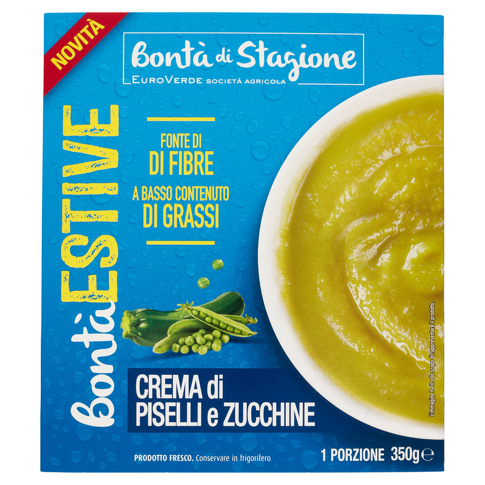 CREMA DI PISELLI E ZUCCHINE BONTA' DI STAGIONE CIOT G 350 - 2