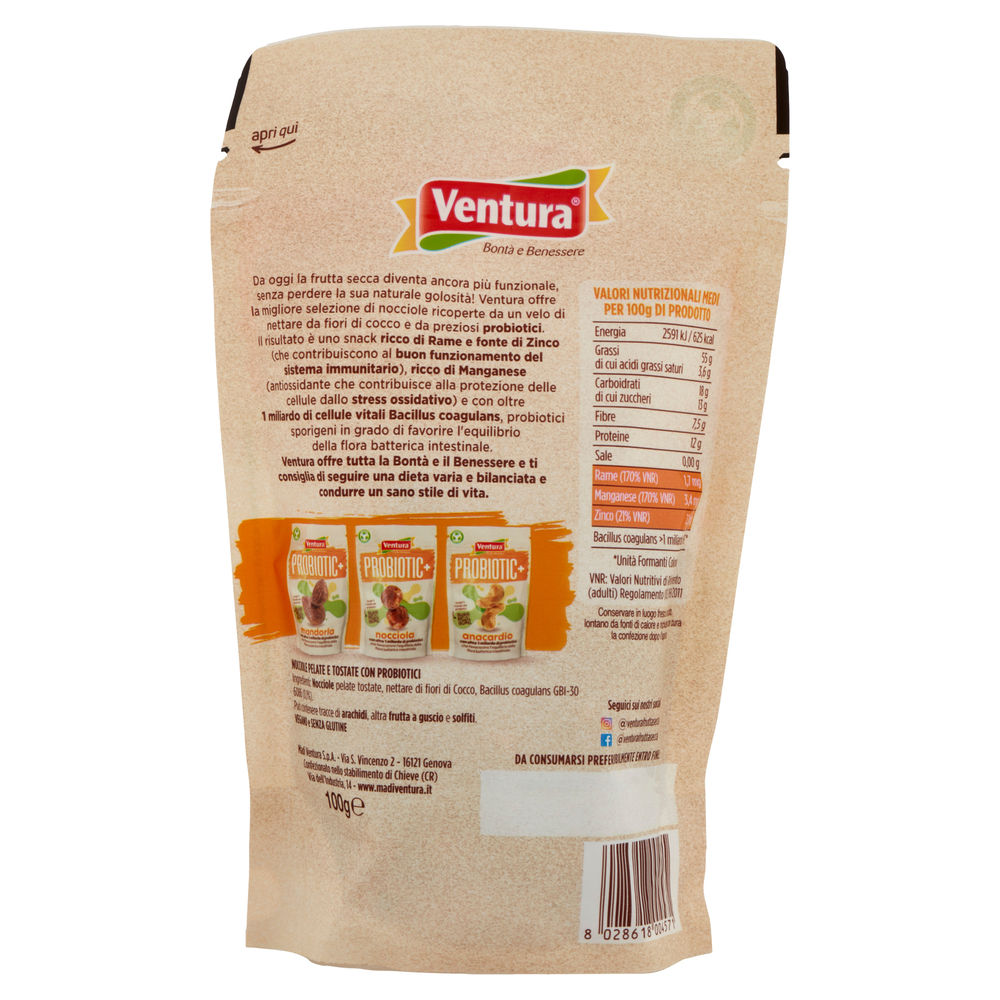 PROBIOTIC BB PLUS NOCCIOLE VENTURA DOYPACK G 100 - 1