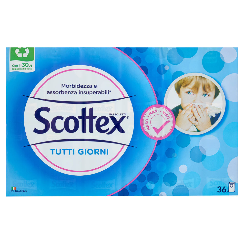 FAZZOLETTI SCOTTEX TUTTI I GIORNI 4VELI 9X PZ.36 - 3