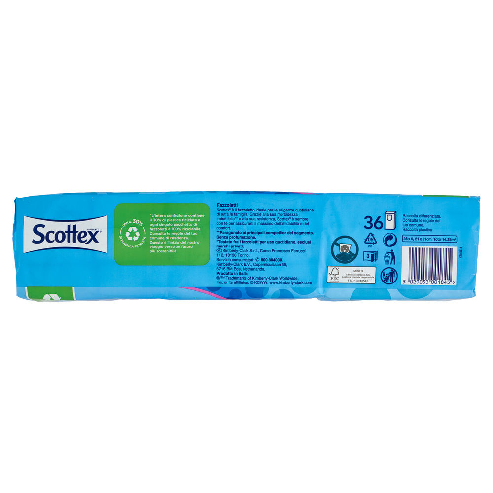 FAZZOLETTI SCOTTEX TUTTI I GIORNI 4VELI 9X PZ.36 - 5