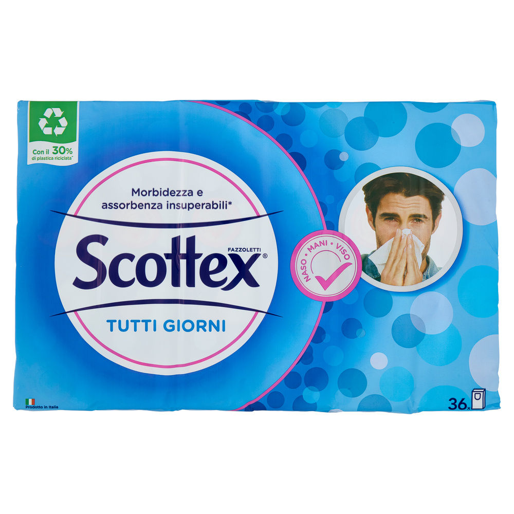 FAZZOLETTI SCOTTEX TUTTI I GIORNI 4VELI 9X PZ.36 - 1
