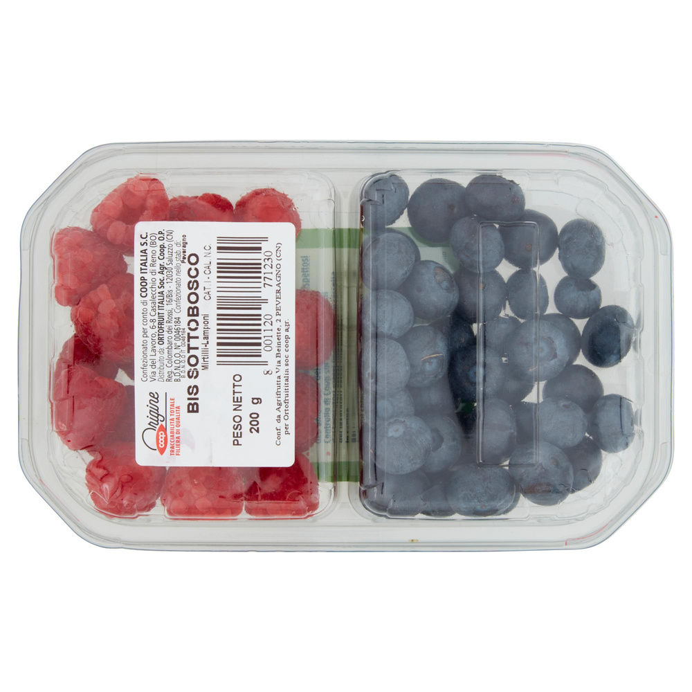 BIS MISTO BOSCO COOP (LAMPONI+MIRTILLI) IT I^ VH G 200 - 3