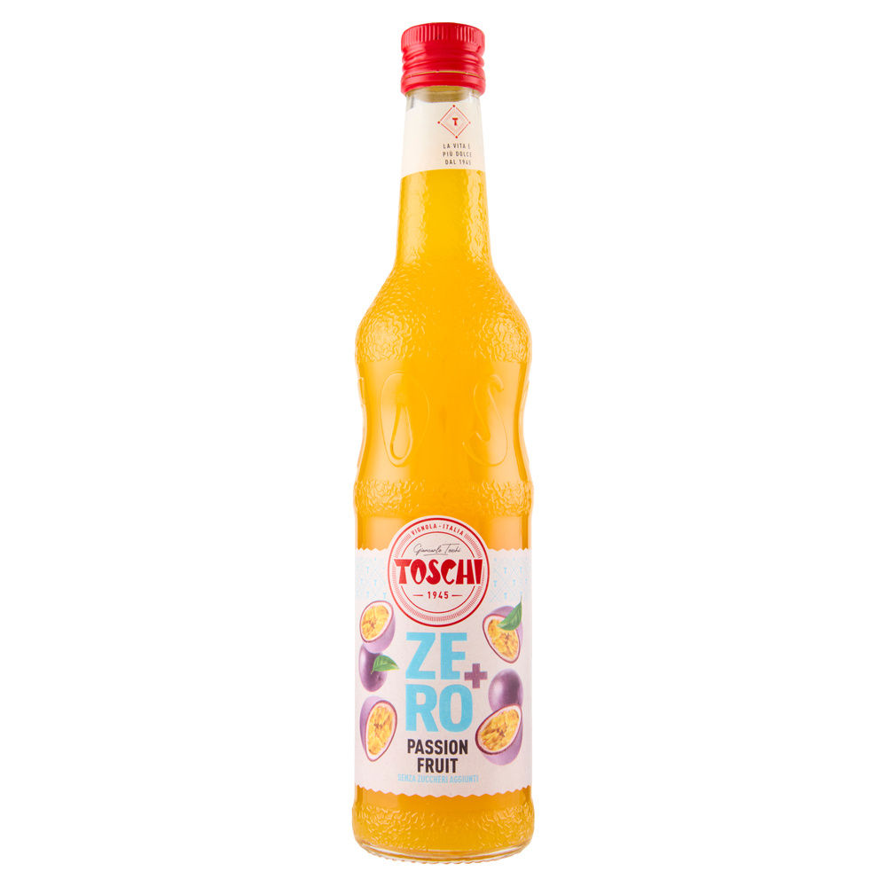 SCIROPPO PASSION FRUIT + DRINK ZERO TOSCHI CL 56 - 3