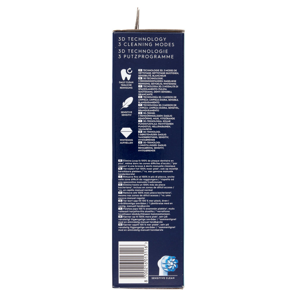SPAZZOLINO ELETTRICO ORAL B  PRO SERIES 1 SENSITIVE BLUE PZ 1 - 5