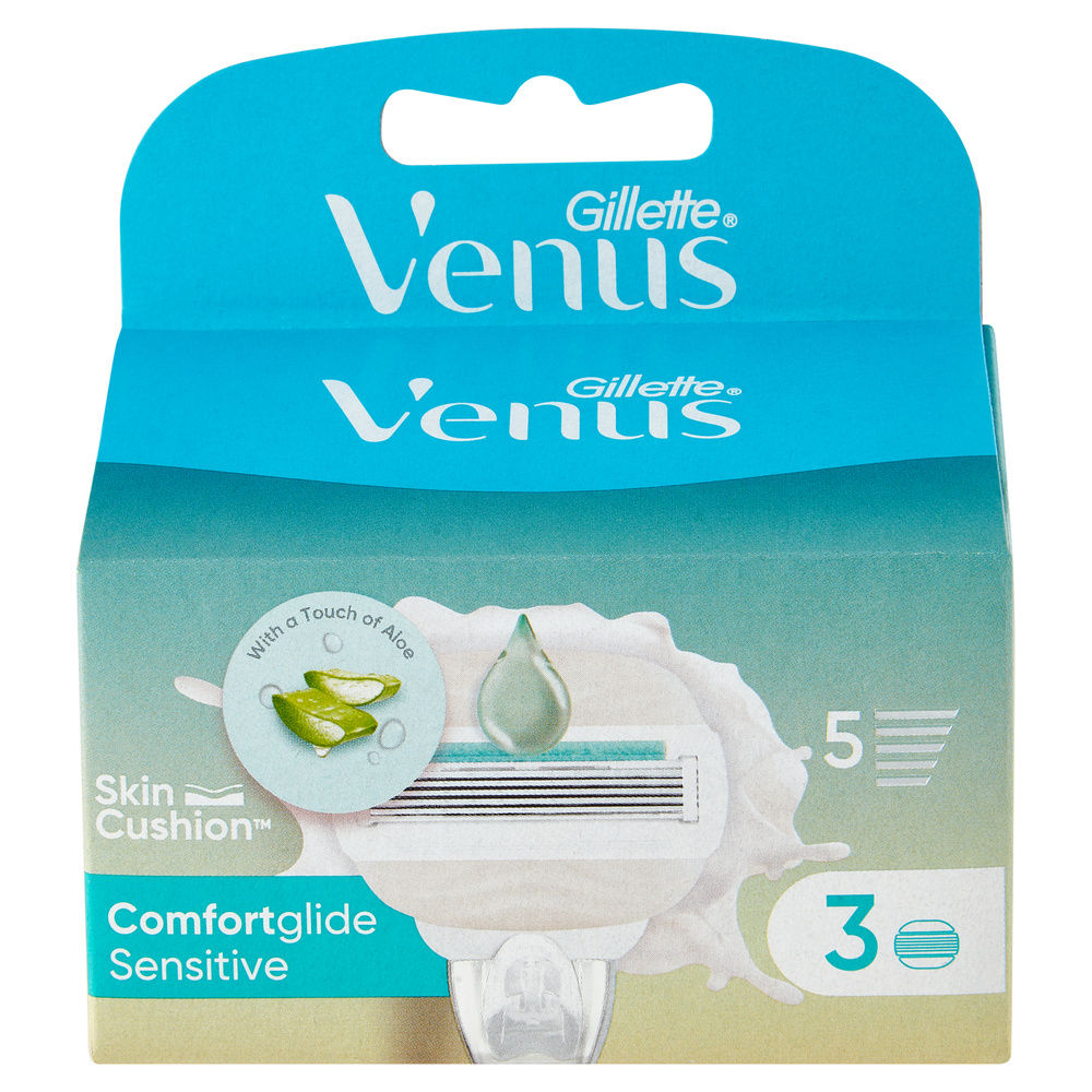 LAME DI RICAMBIO GILLETTE VENUS CG5 SENSITIVE PZ.3 - 2