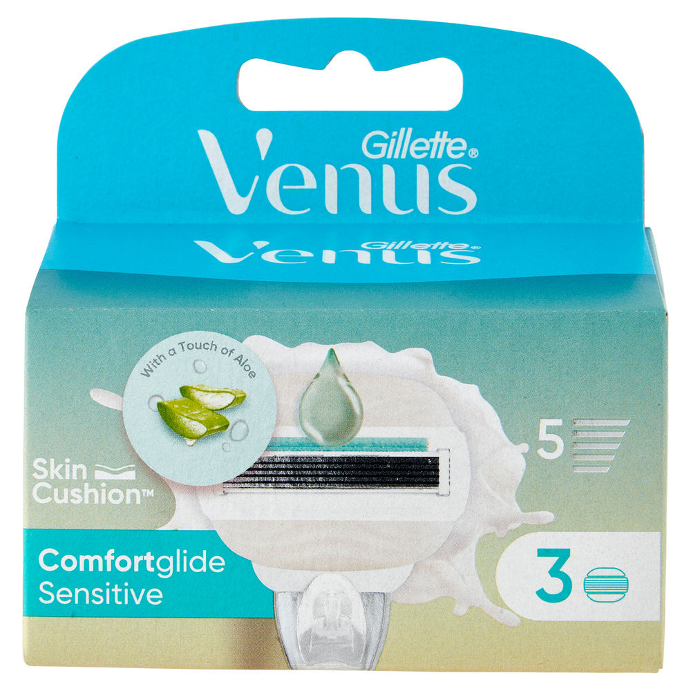 LAME DI RICAMBIO GILLETTE VENUS CG5 SENSITIVE PZ.3 - 7