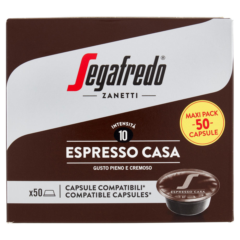 CAFFÈ IN CAPSULE COMPATIBILI A MODO MIO ESPRESSO CASA 50XG7,5 - 5