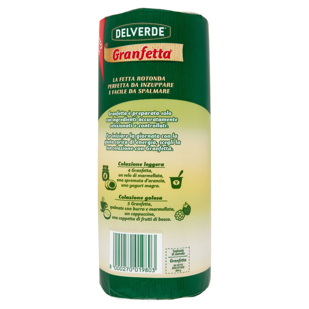 FETTE BISCOTTATE DELVERDE X 80 INCARTO G 600 - 7