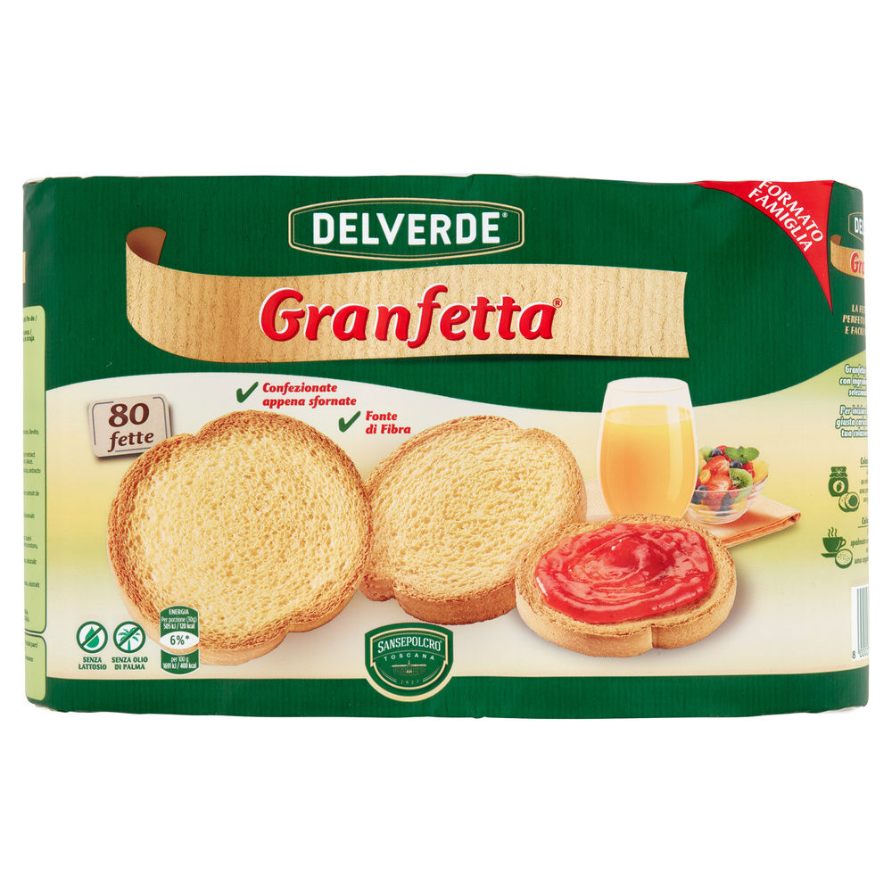 FETTE BISCOTTATE DELVERDE X 80 INCARTO G 600 - 13