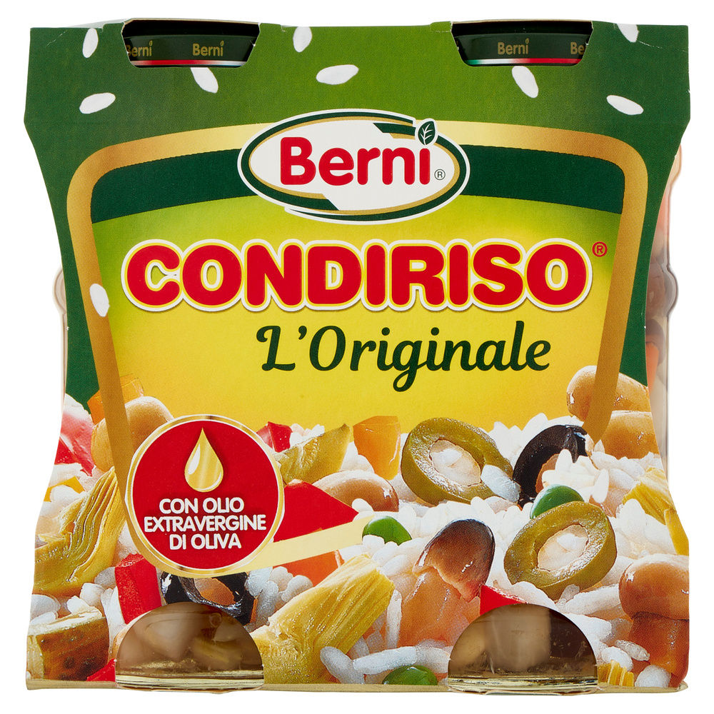 CONDIRISO BERNI L'ORIGINALE CON OLIO EXTRAVERGINE DI OLIVA CLUSTER G300X2 - 5