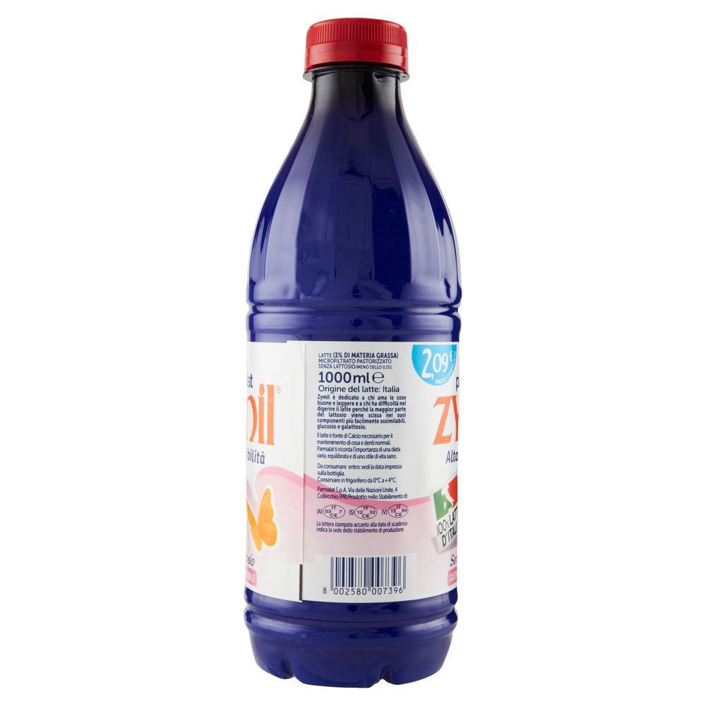 LATTE MICROFILTRATO INTERO ZYMIL PARMALAT L 1 O/S - 4
