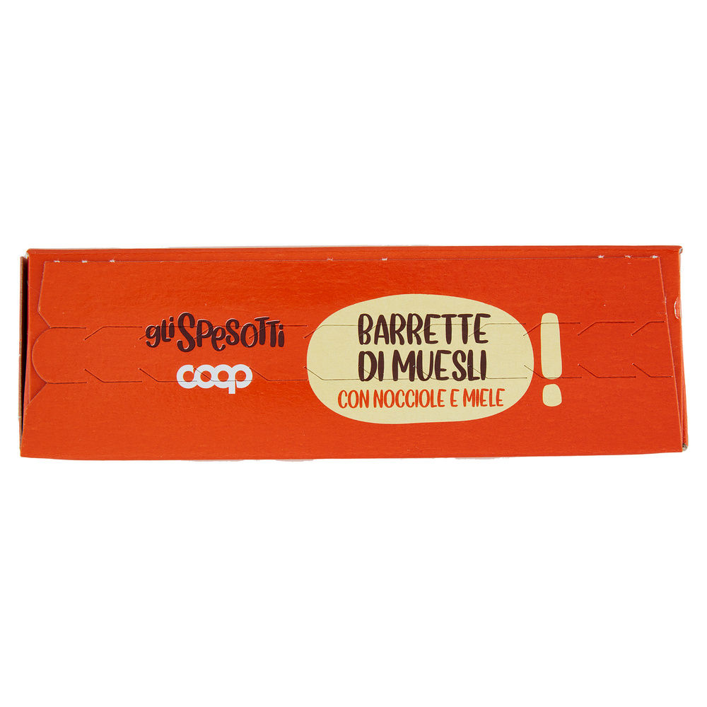 BARRETTA GLI SPESOTTI MUESLI CON NOCCIOLE E MIELE 8 PEZZI G200 - 4