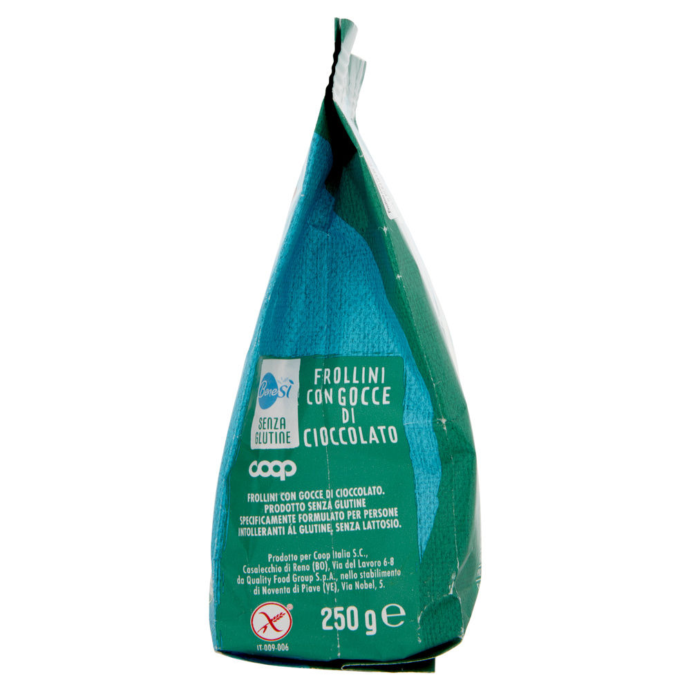 FROLLINO GOCCE DI CIOCCOLATO S/GLUTINE S/LATTOSIO BENESÌ COOP G250 - 6