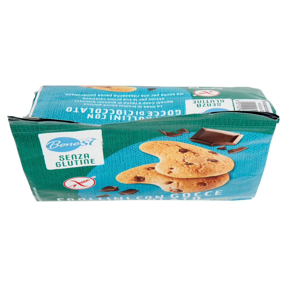 FROLLINO GOCCE DI CIOCCOLATO S/GLUTINE S/LATTOSIO BENESÌ COOP G250 - 5