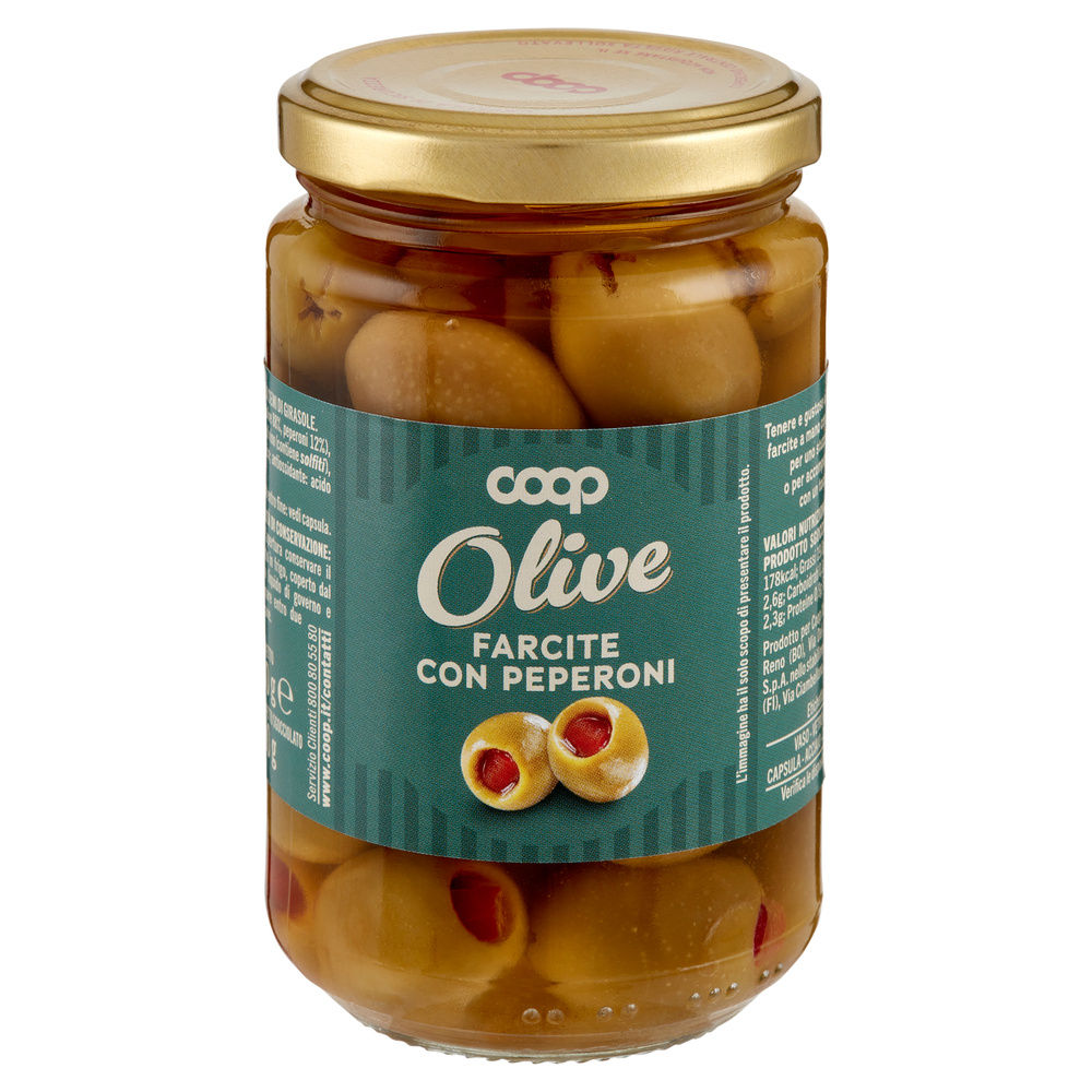 OLIVE FARCITE IN OLIO DI GIRASOLE COOP V.V.280G - 2