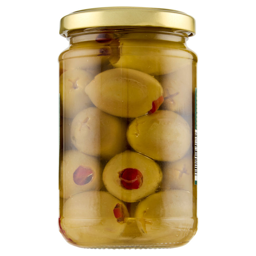 OLIVE FARCITE C/ PEPERONE IN OLIO DI GIRASOLE COOP V.V.280G - 12
