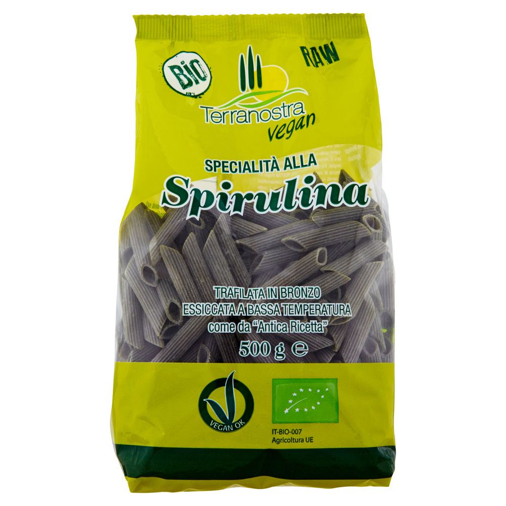 PENNE ALLA SPIRULINA GR 500 - 0